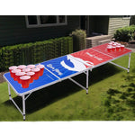 8FT Portable Indoor Folding Pong Table Party Gaming