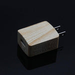 Wooden Single Fast USB Mobile Phone Charger