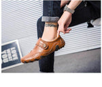 British Style Leather Men's Casual Shoes