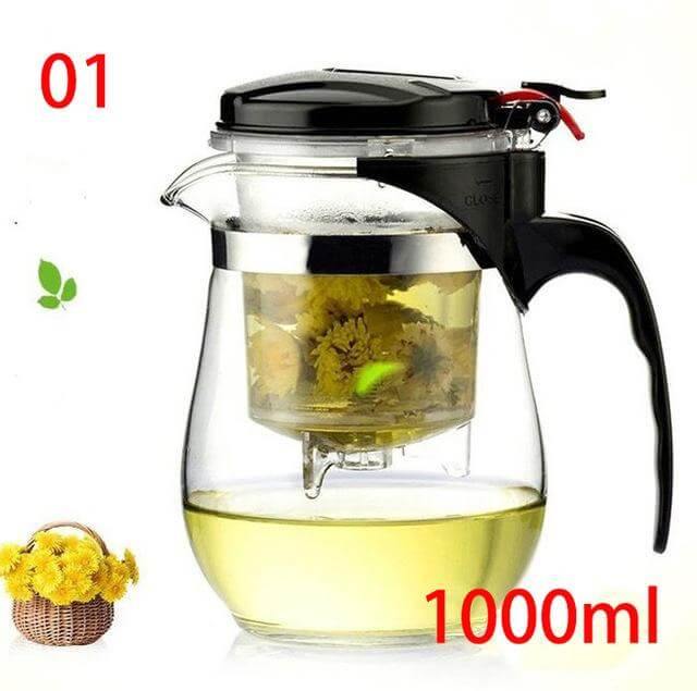 High Quality Heat Resistant Glass Teapot - MaviGadget