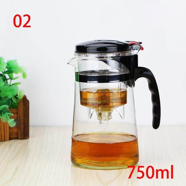 High Quality Heat Resistant Glass Teapot - MaviGadget