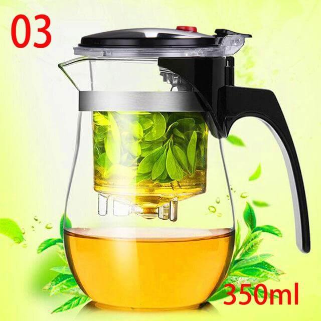 High Quality Heat Resistant Glass Teapot - MaviGadget