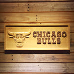 Chicago Bulls 3D Wooden Sign