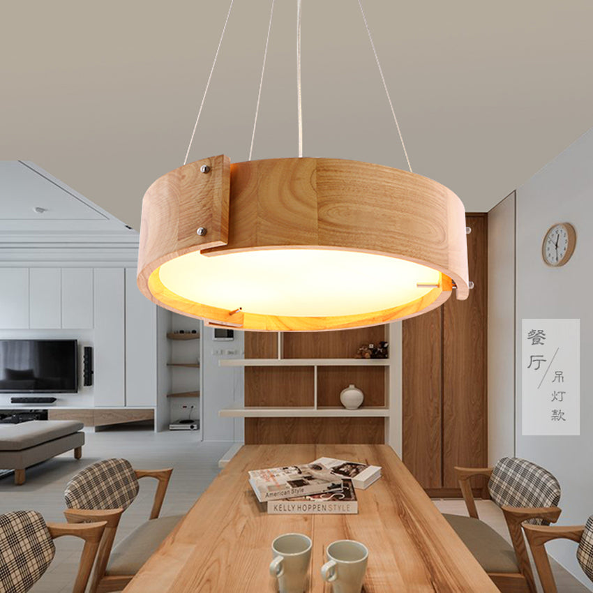 Nordic Wooden Luxury Select LED Pendant Light - Image 0