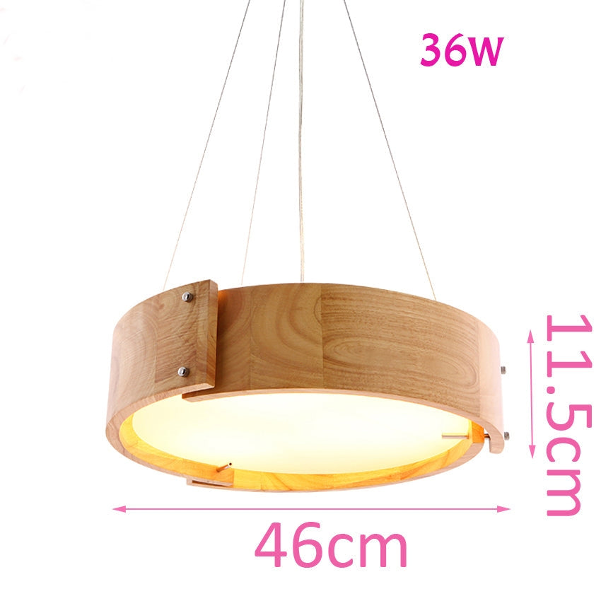 Nordic Wooden Luxury Select LED Pendant Light - Image 7