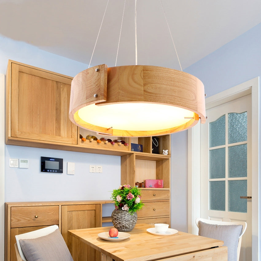 Nordic Wooden Luxury Select LED Pendant Light - Image 3