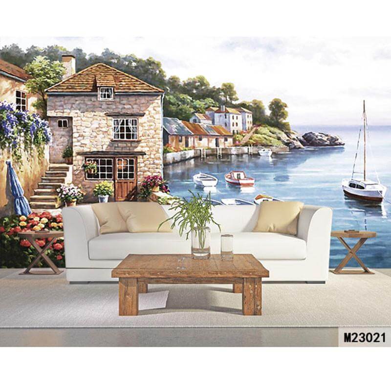 Italian View Custom Print Walpaper - Image 1