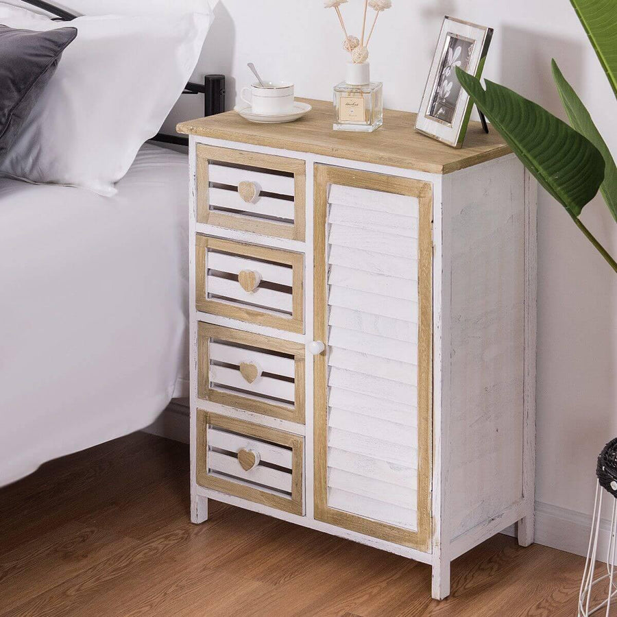 Stylish Wooden Free Standing Storage Cabinet - Image 3