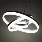 LED Circle Ring Chandelier - MaviGadget