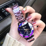 Luxury Stainless Steel Shiny Look Women Watch