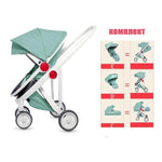 Luxury Seasonal Ergonomic Baby Stroller - MaviGadget