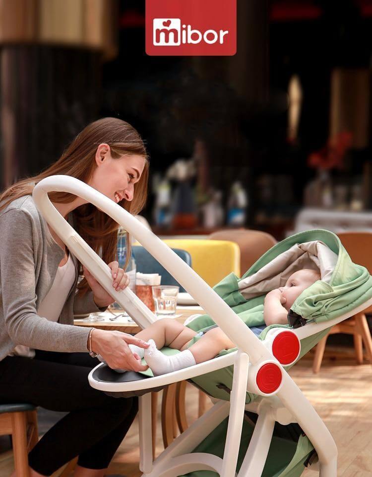 Luxury Seasonal Ergonomic Baby Stroller - Image 3