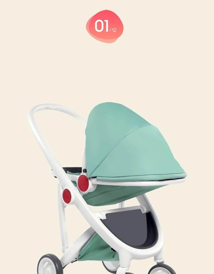 Luxury Seasonal Ergonomic Baby Stroller - Image 7