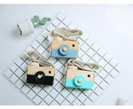 Cute Wooden Camera Hanging Camera