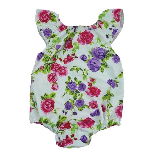 Summer Bodysuit For Newborns Girls - Image 1