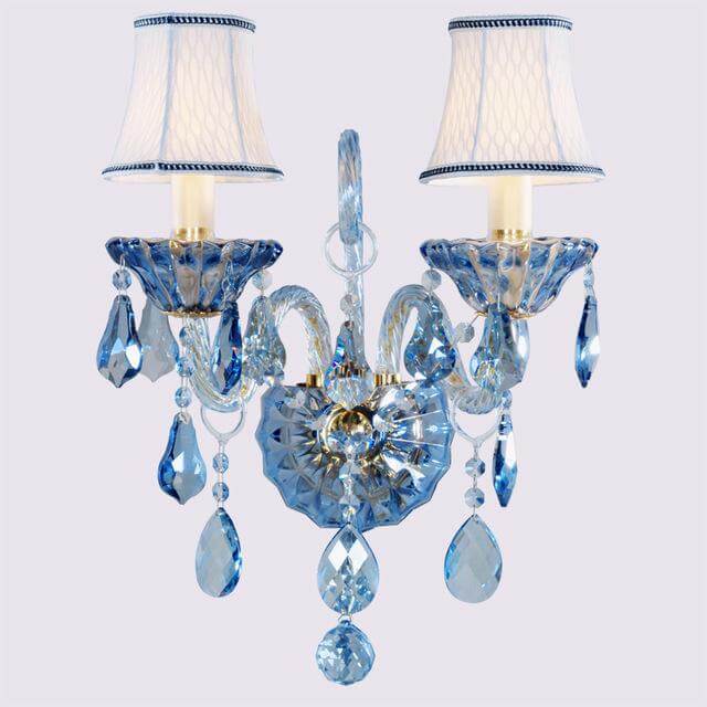 European Luxury Crystal Wall Lights - Image 1