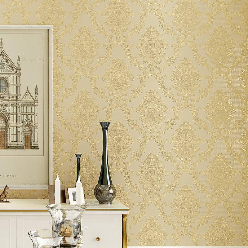 3D Embossed Luxury Classic Wall Papers - Image 0