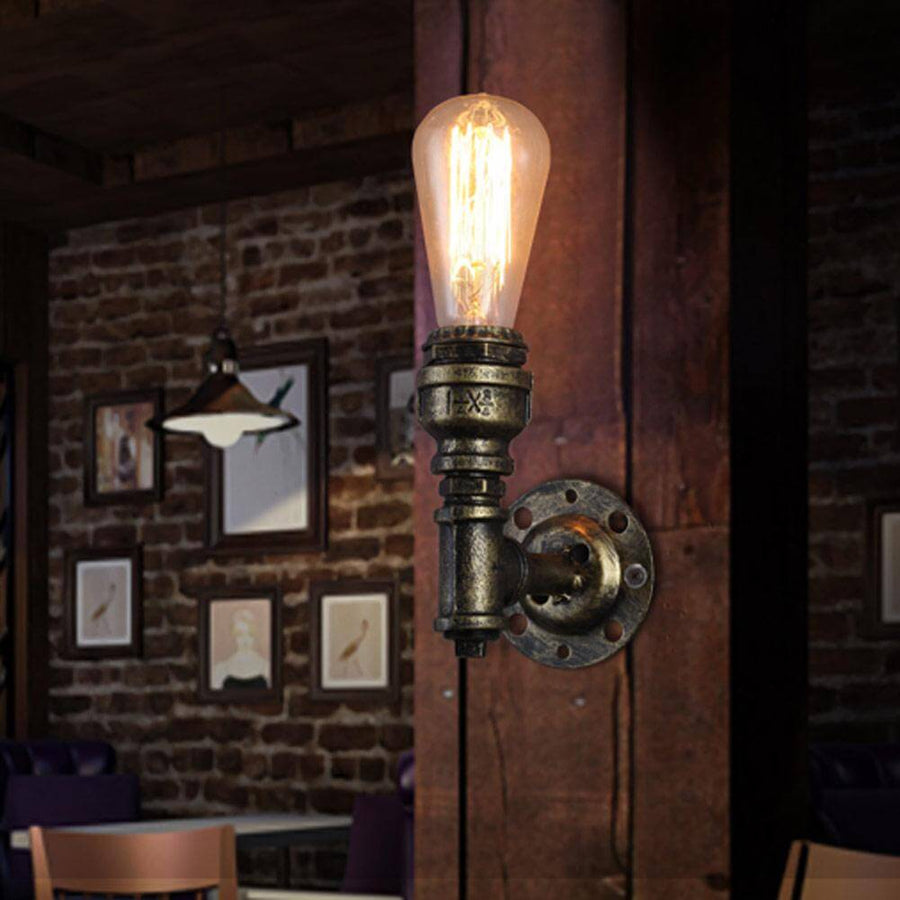 Vintage American Loft Style Wall Lamps - Image 1