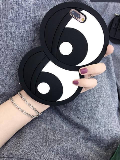3D Big Eyes Soft Silicone Iphone Cases - Image 4