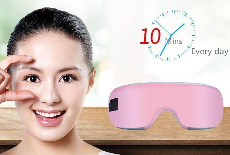Rechargeable Wireless Electronic Heated Dry Eye Massager with Air Pressure - Image 6