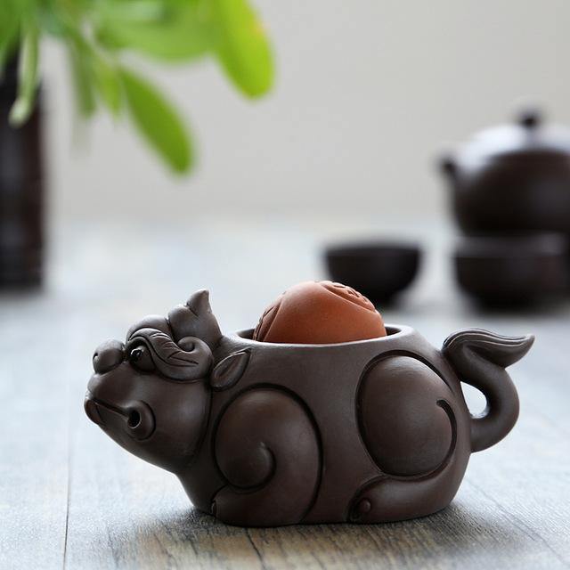 Japanese Creative Toad Tea Pet Set - Image 2