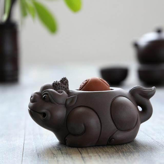 Japanese Creative Toad Tea Pet Set - Image 1