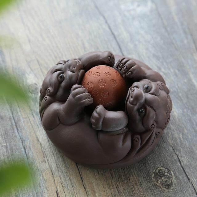 Japanese Creative Toad Tea Pet Set - Image 6