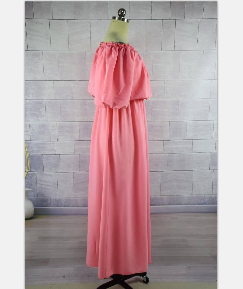 Mommy and me Long Elegant Dress - Image 5