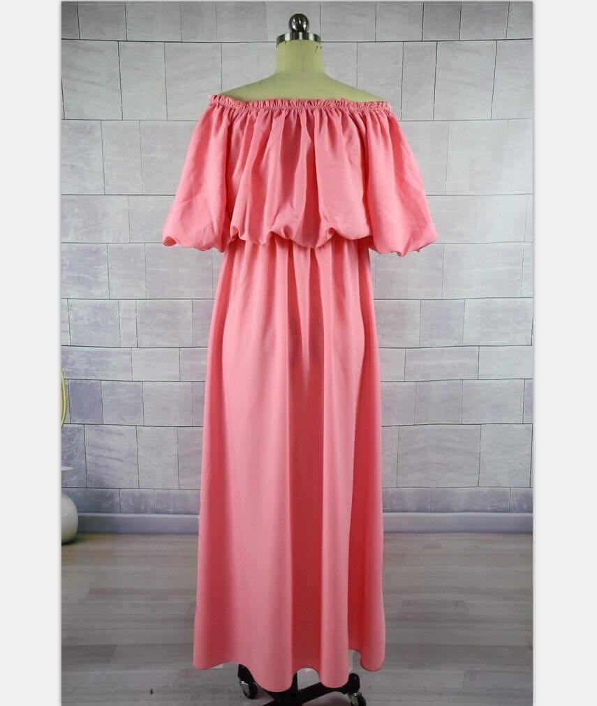 Mommy and me Long Elegant Dress - Image 9