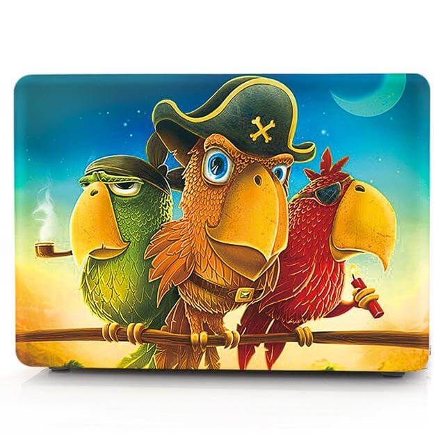 3D Cartoon Laptop Shell Protective Hard Sleeve Case For Macbook - Image 6