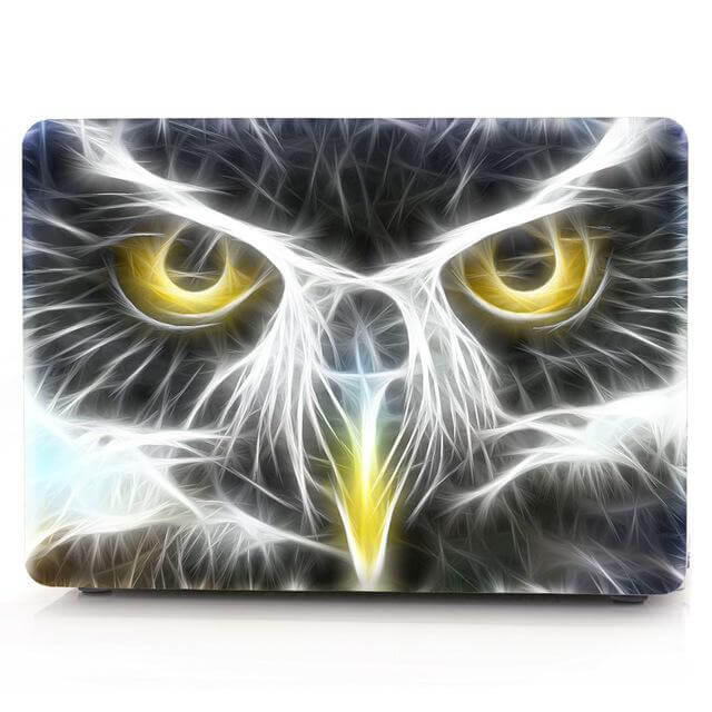 3D Cartoon Laptop Shell Protective Hard Sleeve Case For Macbook - MaviGadget