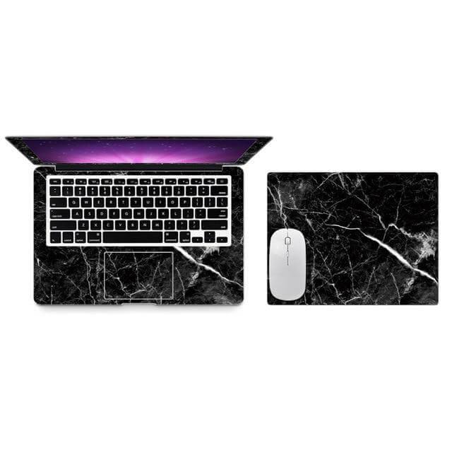 Marble Color Full Cover Macbook Stickers - Image 3