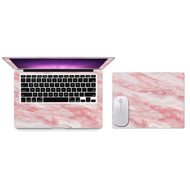Marble Color Full Cover Macbook Stickers - Image 12