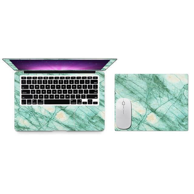 Marble Color Full Cover Macbook Stickers - Image 17
