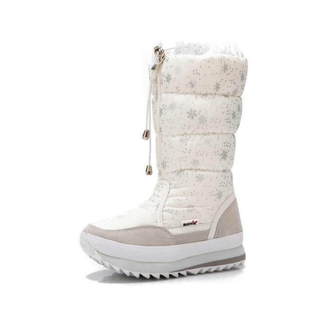 Long Sleeve Plush Warm Winter Boots for Women - MaviGadget