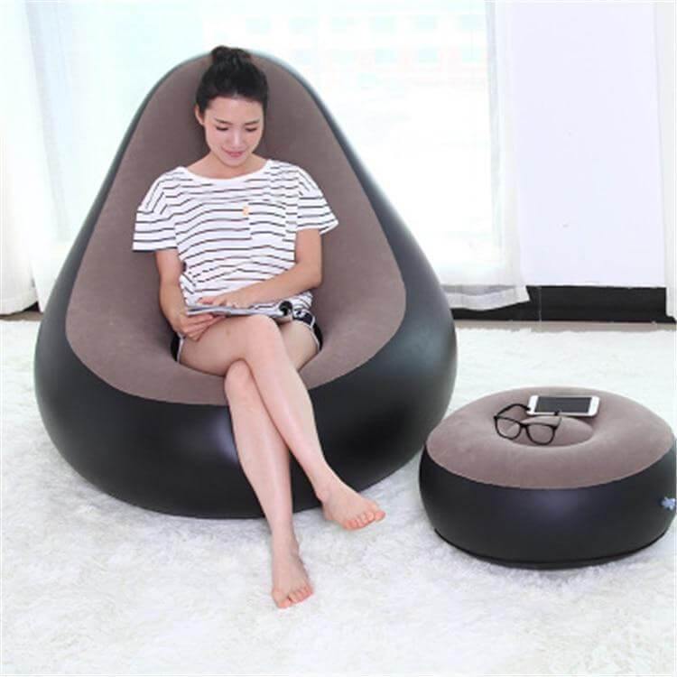 Comfy Modern Beanbag Cushion Sofa - Image 11
