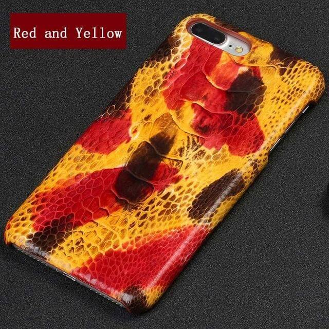 Luxury Natural Ostrich Foot Skin Iphone Cases - Image 2