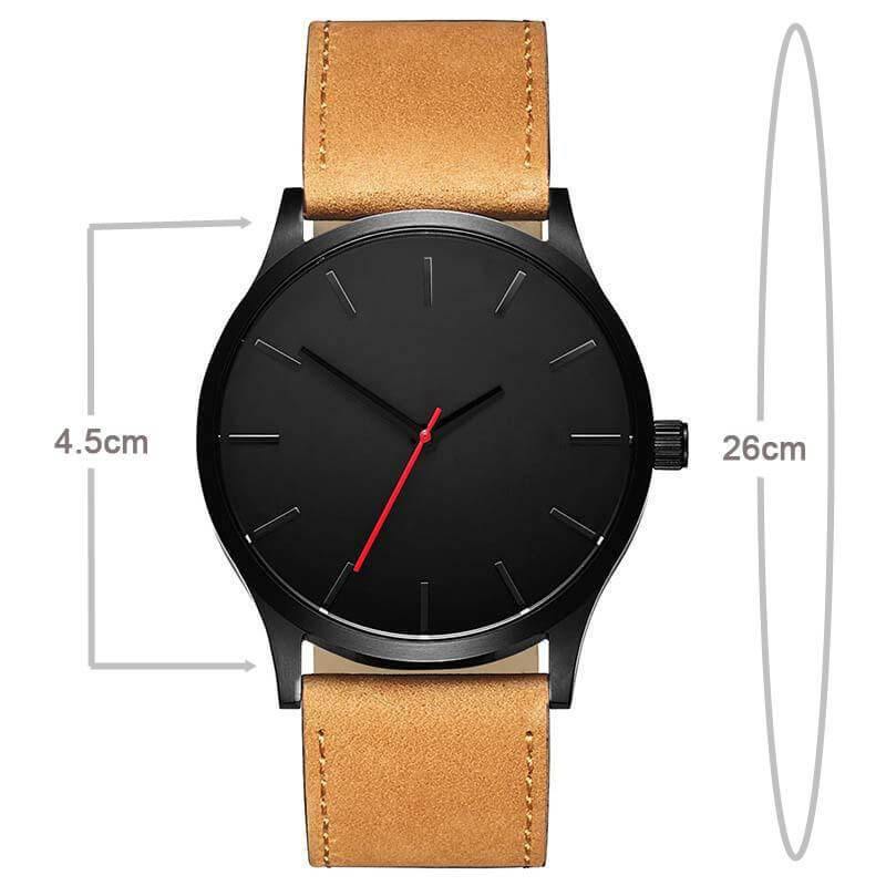 Military Leather Business Style Watch for Men - Image 6