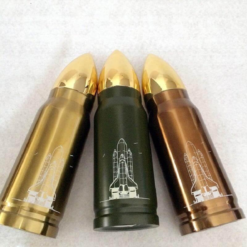 Stainless Bullet Shape Coffee Mug - Image 2