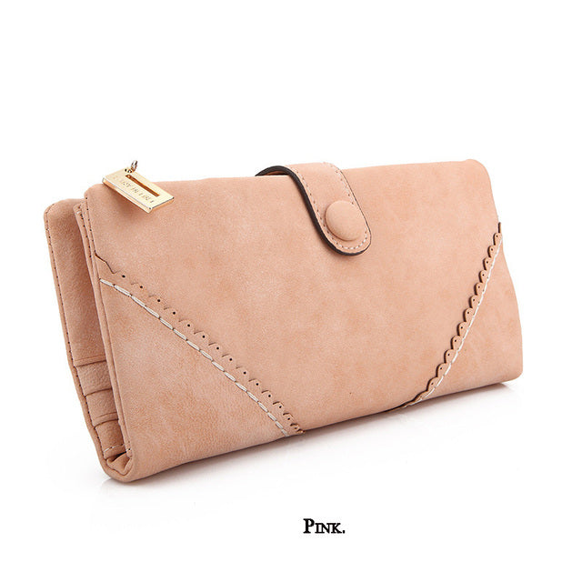 Retro Matte Leather Women Purses - Image 10
