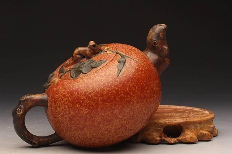 Full Handmade Vintage Authentic Thai Teapot - Image 3
