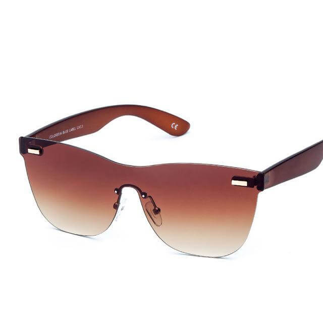 Unisex Brand Designer Square Sunglasses - Image 2