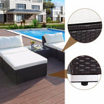 Modern 5 PC Patio Sectional Lounge Furniture - MaviGadget