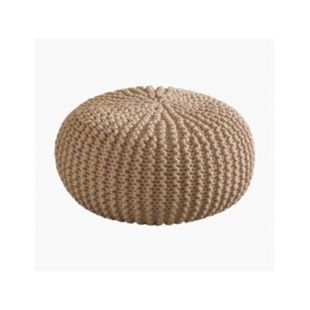 Nordic Creative Knitted Bean Bag Chair - Image 1