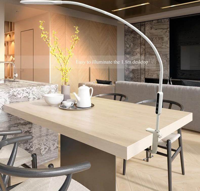 Table Clip Led Desk Lamp with Remote Control - Image 0