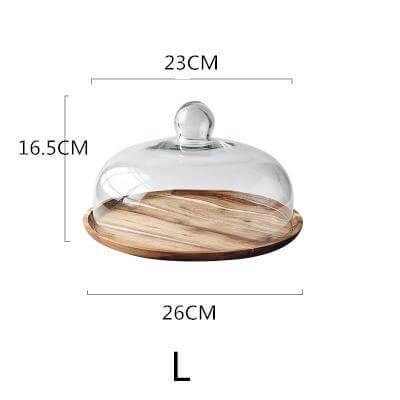 Luxury Wooden Plate for Serving - MaviGadget