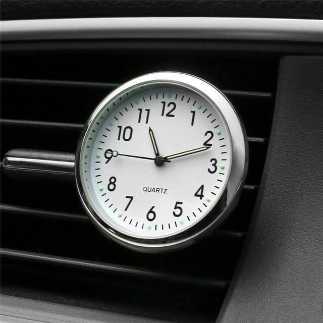 Car Interior Dashboard Circle Clock