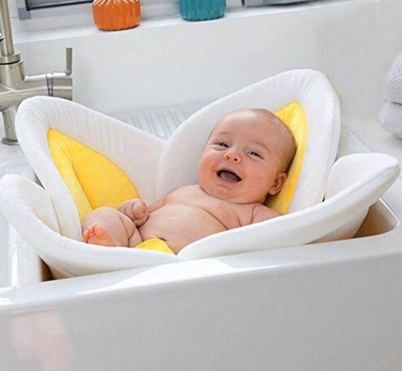 Stylish Baby Floral Flower Bath Tub for Baby - Image 2