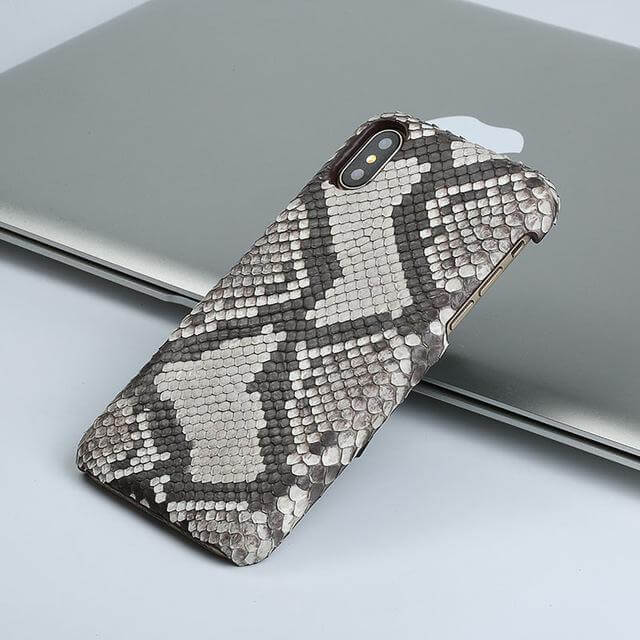 Genuine Luxury Handmade Python Skin Iphone Cases - Image 1