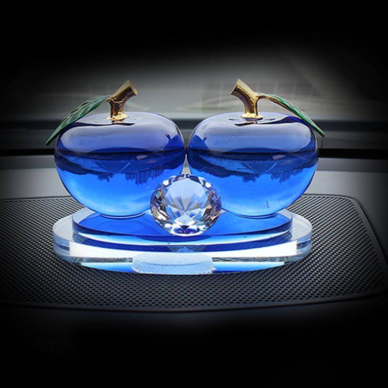 Clear Apple Ornaments Empty Bottle Car Perfume - Image 0